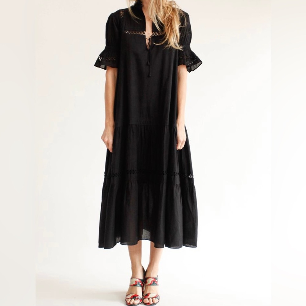 ✨APIECE APART✨Los Altos Maxi Dress in Black - Picture 2 of 8